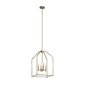 Madden 25" 4-Light Pendant Light, Champagne Bronze Finish