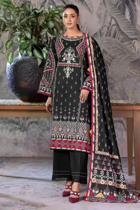 3PC Embroidered Unstitched Cambric Suit KCCE-2845