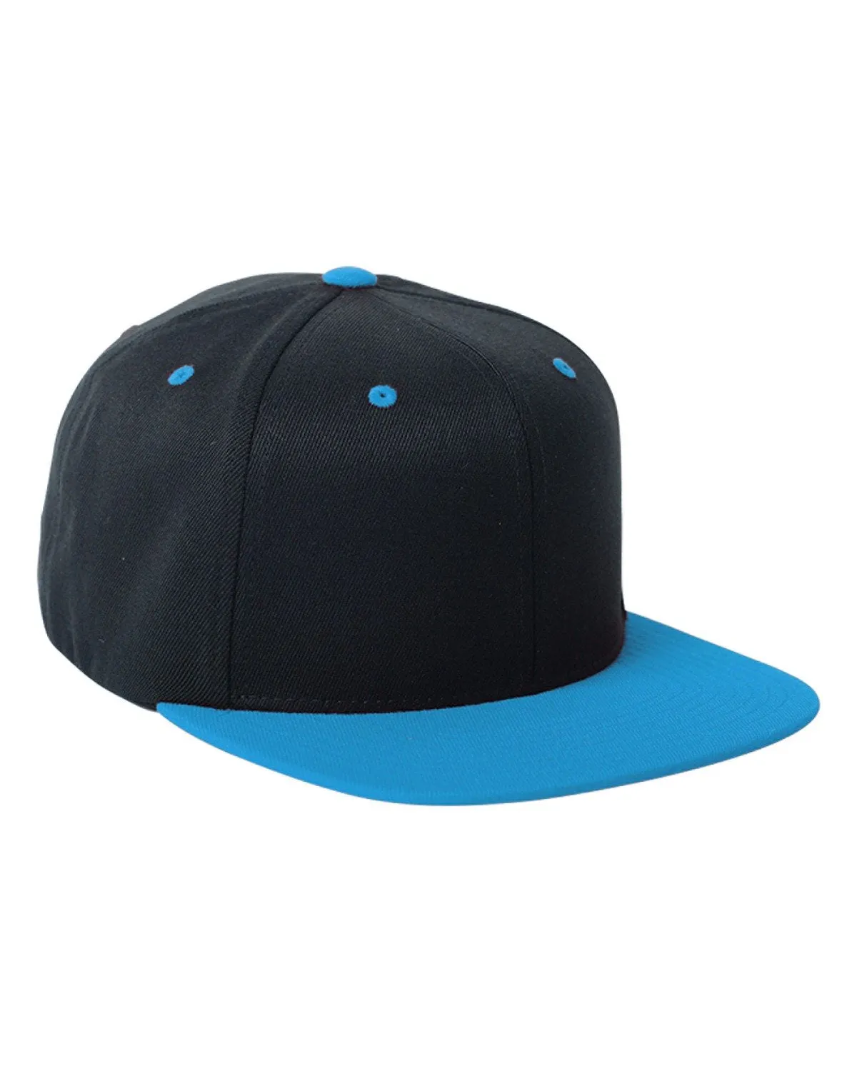 Adult Wool Blend Snapback Two-Tone Cap