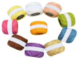 Assorted Crochet Cotton Thread