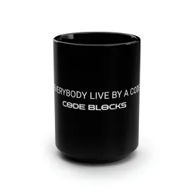 Black Mug, 15oz