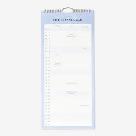 Blue Monthly Calender - Italian