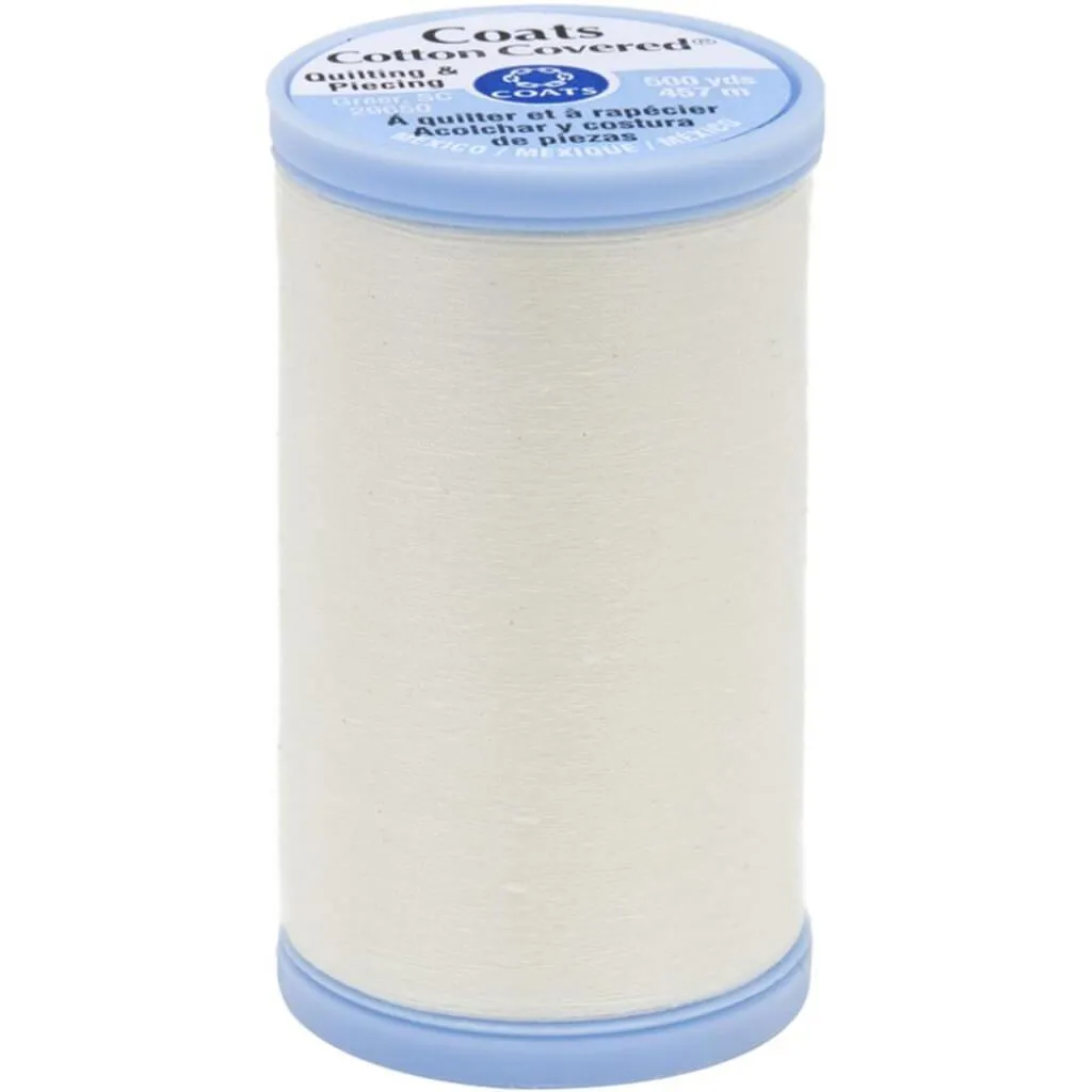 Cotton Covered Quilting & Piecing Thread 500yd Winter White