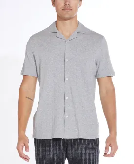 Dawson Knit Resort Shirt (Heather Gray)