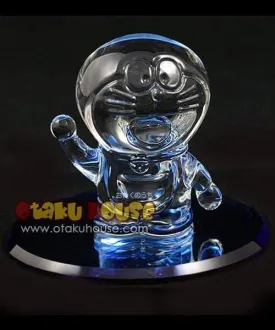 Doraemon Figure - Glass Crystal (Wave)