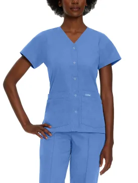 Essentials - Women's V-Neck Scrub Top