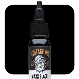 Eternal Ink Vintage Ink - Maxx Black Concentrate Tattoo Ink