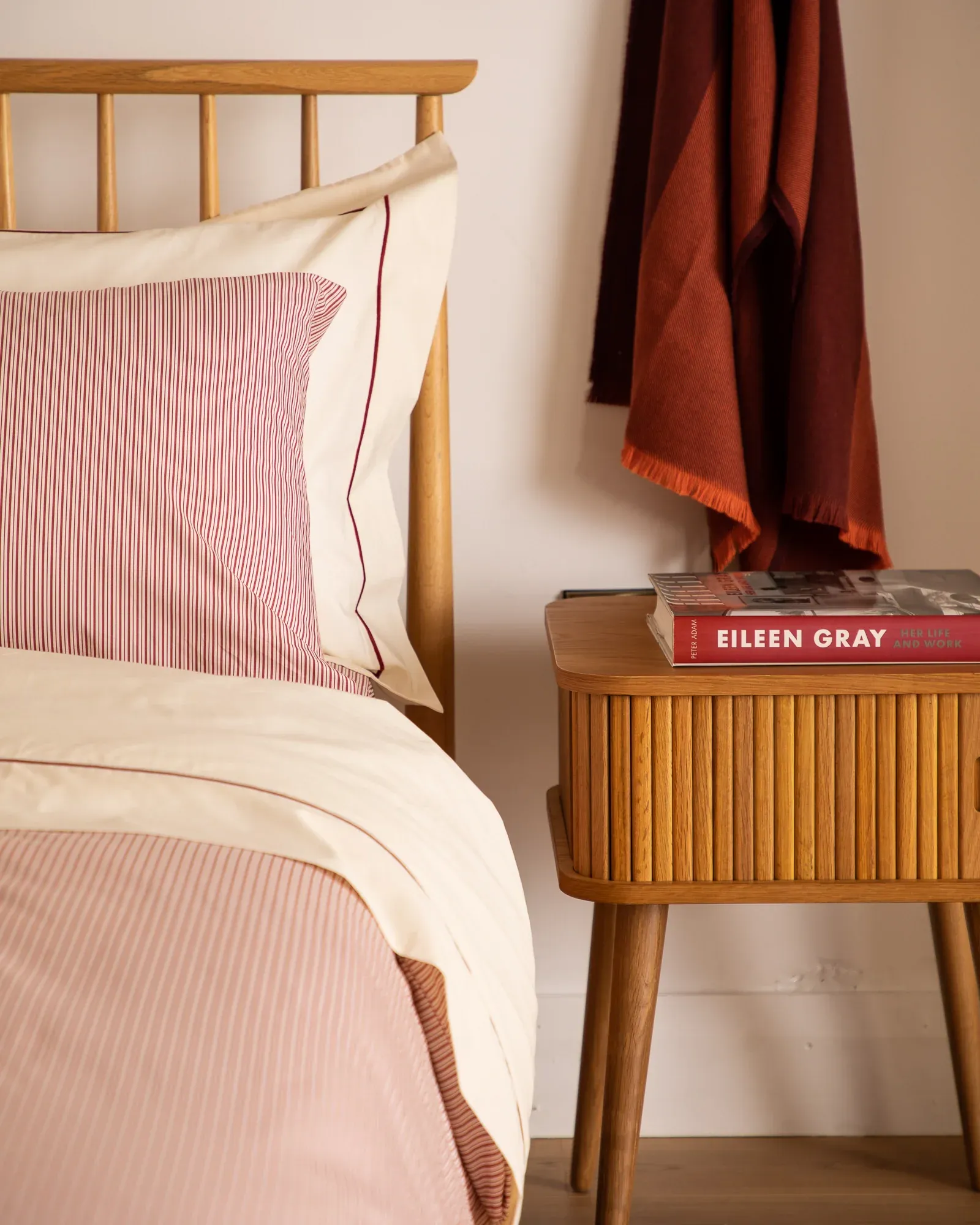 Foxford French Stripe Fitted Sheet