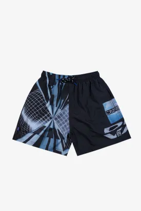 K-2 Printed Nylon Shorts