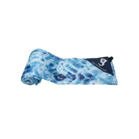 Lightweight Waterproof Beach Blanket Blue Tie Dye