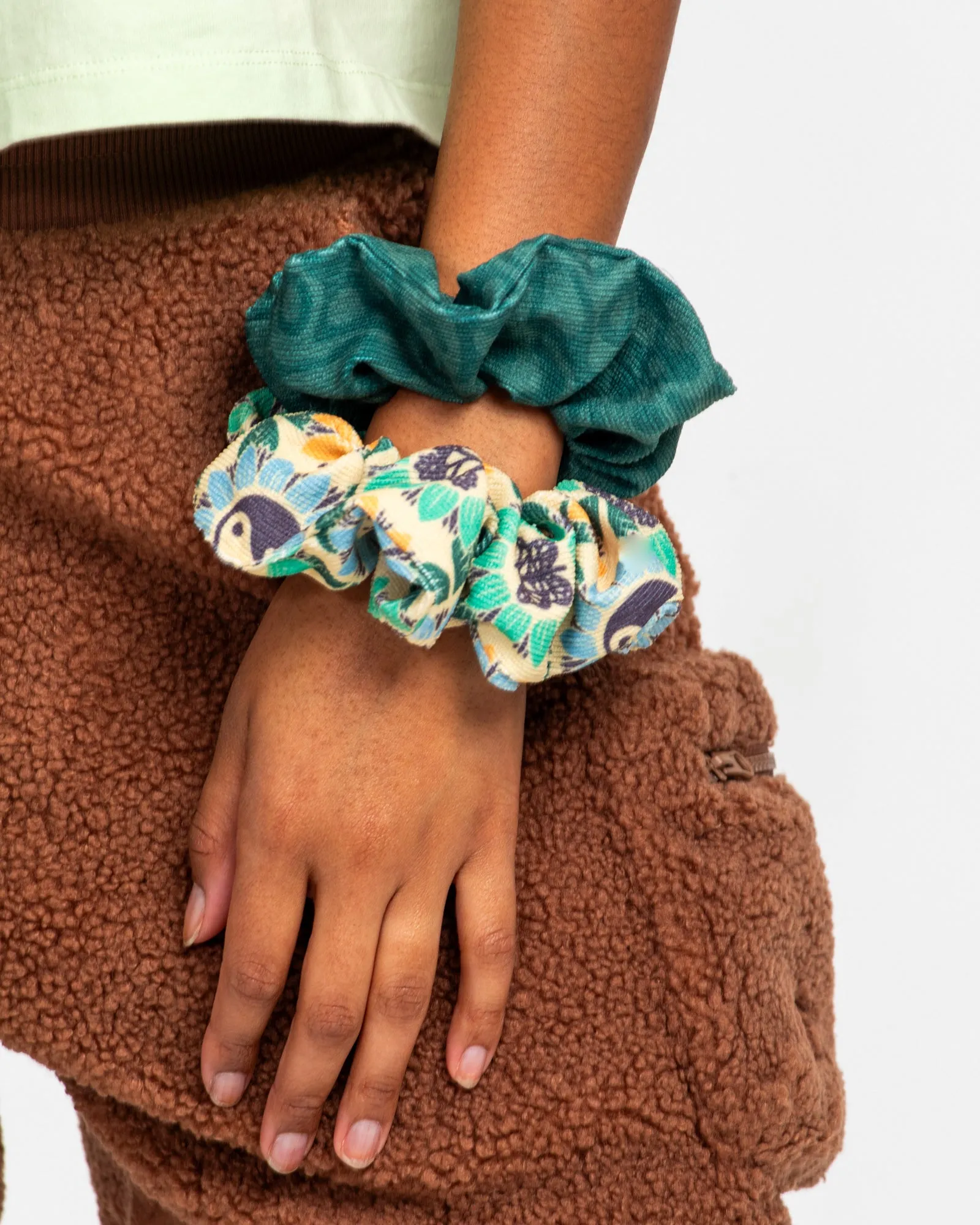 Printed Cord Scrunchie 2 Pack