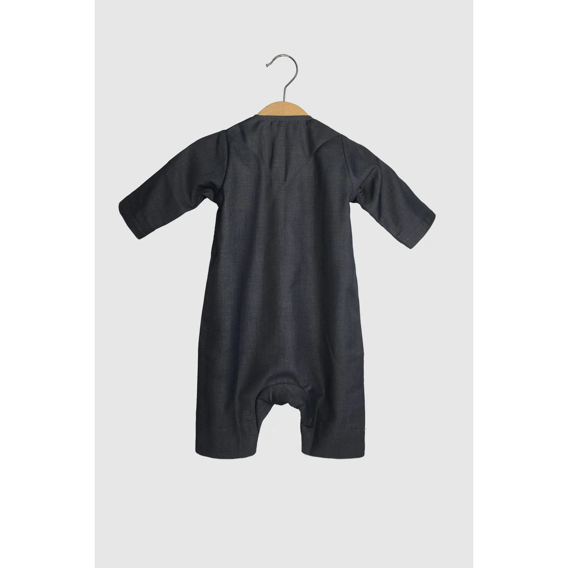 Winter Collection: Kandora Onesie - Dark Grey