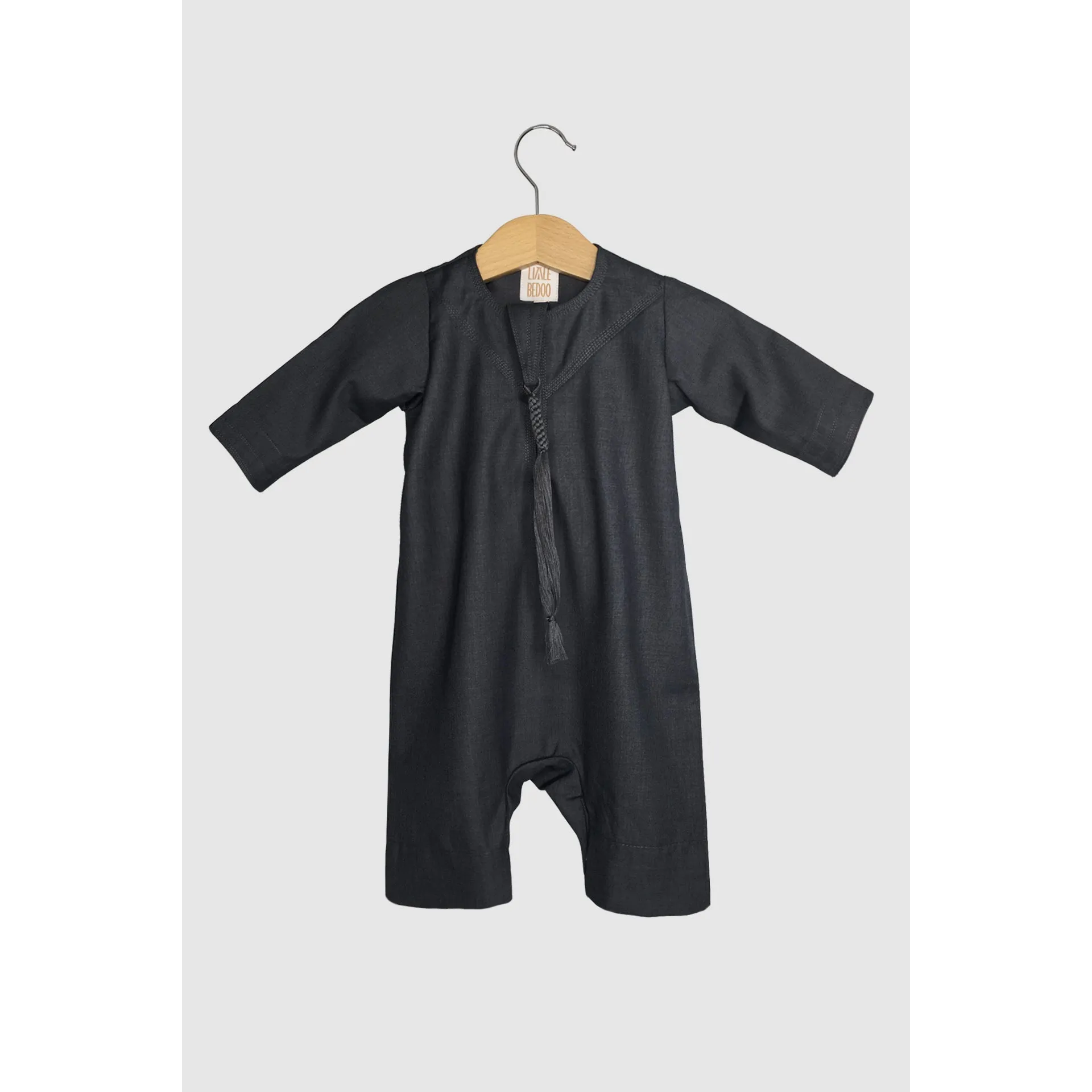 Winter Collection: Kandora Onesie - Dark Grey